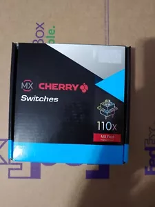 Cherry MX Red Frame-mount Linear Keyboard Switches 110x - Picture 1 of 2