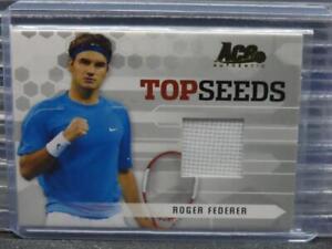 2005 Ace Authentic Roger Federer Top Seeds Jersey Relic #TS-3