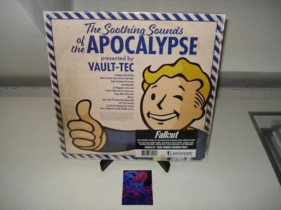 Fallout The Soothing Sounds Of The Apocalypse Blue Smoke Coloured Vinyl Original - Bild 1 von 4