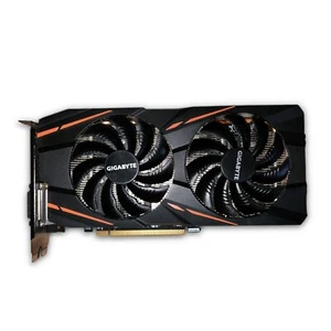 GIGABYTE 1060 4GB GRAPHIC CARD TESTED - EXCELLENT DOUBLE FAM PCIE - Picture 1 of 6