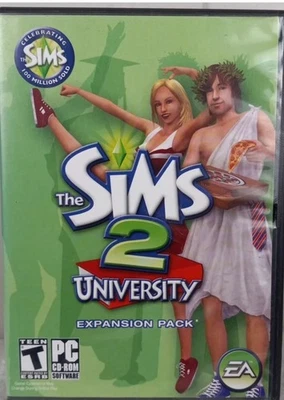 The Sims 2 University Expansion Pack for PC - Authentic - Complete W/Manual - Image 1 of 3