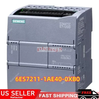 Novo Siemens 6ES7 211-1AE40-0XB0 SIMATIC S7-1200 CPU 1211C 6ES7211-1AE40-0XB0 - Imagem 1 de 4