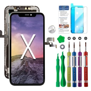 Für iPhone X LCD Bildschirm Ersatz 5,8 Zoll (Modell A1865 A1901 A1902) Touch... - Bild 1 von 6