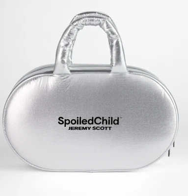 Bolsa de viaje multiuso acolchada cromada Spoiled Child edición limitada de Jeremy Scott Foto 1 de 4