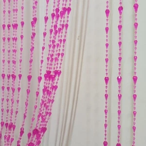 Beaded Curtain Doorways Acrylic Hanging Door Beads String Curtains Tassel Roo... - Picture 1 of 5