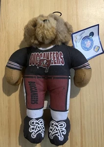 NFL Tampa Bay Buccaneers Good Stuff Teddy Bear 1998 NWT Football - Picture 1 of 5