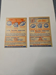 1956 Topps Bazooka Bubble Gum Football Cards - Picture 1 of 15