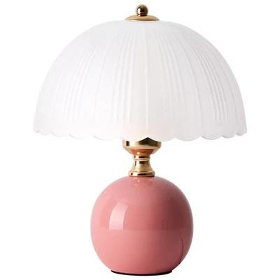Керамическая настольная лампа, современные прикроватные лампы розовый середины века винтажный настольная лампа R... - Изображение 1 из 4