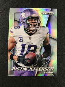 2024 Panini Prizm #7 Justin Jefferson Prizm Flashback Silver Prizm Vikings - Picture 1 of 2