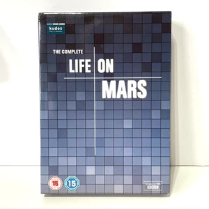Life On Mars DVD Box Set Complete Series 1 & 2 Crime Drama 15 Episodes on 8 Disc - Picture 1 of 3