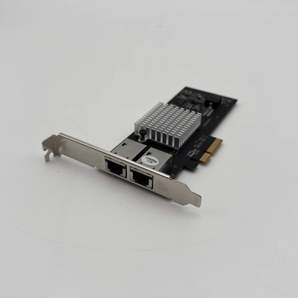 StarTech ST10GPEXNDPI Dual Port Network Card - PCIe 10G / NBASE-T - 5 Speed NIC - Image 1 of 3
