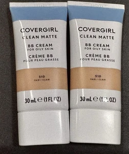 NEU CoverGirl Menge (2) Clean Matte BB Creme für fettige Haut - #510 Fair NEU!! - Bild 1 von 1