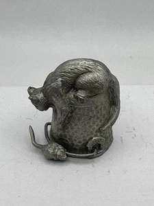 Collezione Ditale in Peltro Gatto e Topo Mobile Made In England - Foto 1 di 14