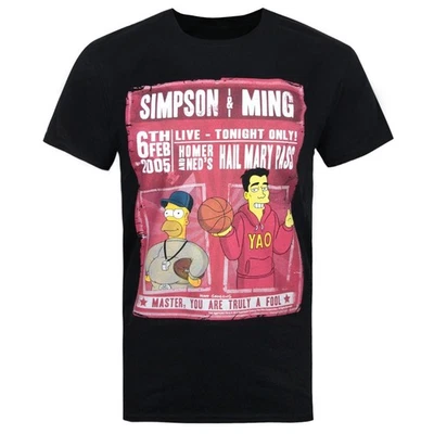 The Simpsons  Camiseta oficial modelo Simpson & Ming para hombre (NS4943) - Imagen 1 de 2