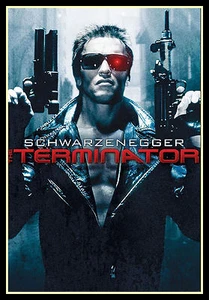 Der Terminator Filmposter magnetischer Leinwanddruck Kühlschrankmagnet 6x8 groß - Bild 1 von 2