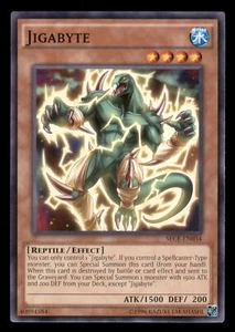 Yugioh Jigabyte #SECE-EN034 Secrets of Eternity LP - Picture 1 of 2