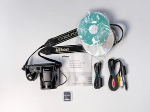 Nikon Coolpix L810 Black Digital Camera 26x Zoom 16.1 Megapixels Tested Clean! - Picture 1 of 11