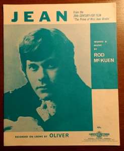 Oliver: Jean (by Rod McKuen) - Australian Sheet Music, 1969 - Picture 1 of 3