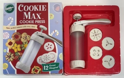 Prensa de galletas Wilton Cookie Max con 12 discos Navidad Foto 1 de 4