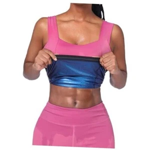 Waist Trimmer Trainer for Women Lower Belly Fat Sauna Suit Sweat Large Black - Picture 1 of 2