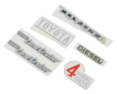RC4WD Land Cruiser Body Emblem Set [RC4ZS1714] - Image 1 of 2