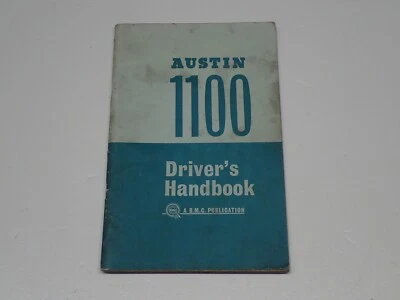 AUSTIN 1100 DRIVER'S HANDBOOK USO E MANUTENZIONE 1965 - Immagine 1 di 4