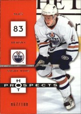 2005-06 Hot Prospects Red Hot #41 Ales Hemsky /100 - NM-MT