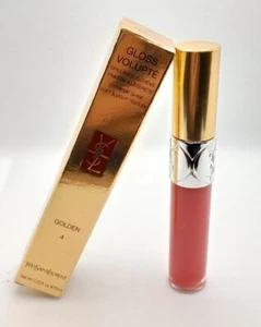 YSL Gloss Volupte Extreme Shine Soft & Light Texture Golden No 4 Fuchsia Vermeil - Picture 1 of 1