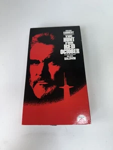 Thre Hunt For Red October (VHS 1990) Sean Connery, Alec Baldwin  - Picture 1 of 4