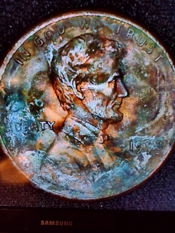 1990 D Lincoln Memorial Error Penny Cover