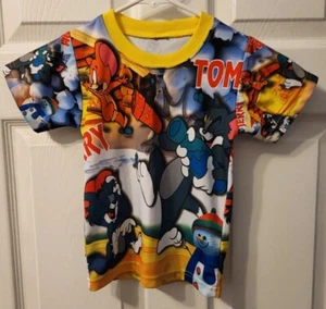 T-shirt classica Tom and Jerry vignette vacanze giovani - Foto 1 di 7
