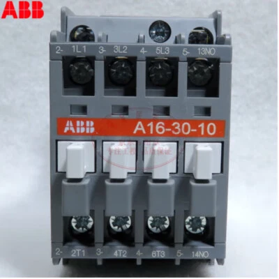 ABB AC Contactor A16-30-10 A16-30-01 Coil Voltages 24V 48V 110V 220V 380V 16AMP - Image 1 of 4