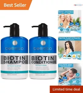 Hair Thickening Biotin Shampoo and Conditioner Set – Keratin-Enriched Solution - Picture 1 of 8