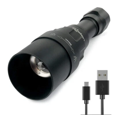Linterna infrarroja de caza UniqueFire 1605 USB recargable 850nm 940nm - Imagen 1 de 4