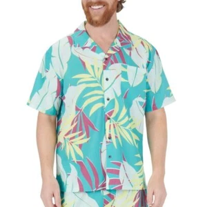 Sea-Doo Men's Button-Down Shirt Turquoise NWT - Size M - Picture 1 of 12