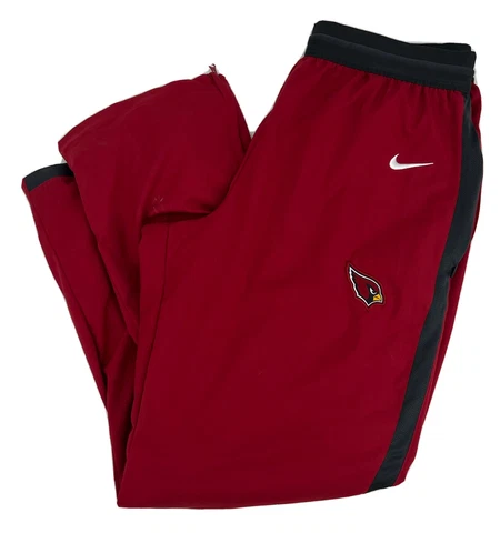 Nike NFL On Field Apparel Team Issue Arizona Cardinals Athletic Pants Sz XL Red Cover