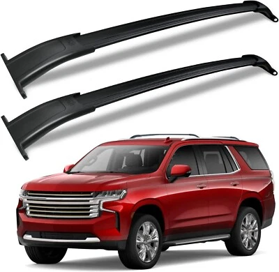 Fit for 2015-2020 Chevrolet Suburban Aluminum Roof Rail Rack Cross Bar Crossbar - Image 1 of 4