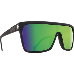 Authentische Spy Flynn Sonnenbrille mattschwarz mit Happy Bronze Green Spectra - 134 mm - Bild 1 von 7