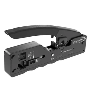 Pince à sertir Rj45 RJ11 pince réseau câble LAN pour connecteur RJ Cat7 Cat6A Cat5e - Photo 1/7