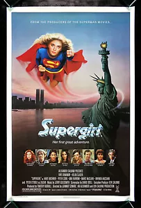 SUPERGIRL * CineMasterpieces ORIGINAL MOVIE POSTER ROLLED NM-M SUPER GIRL 1984 - Picture 1 of 1