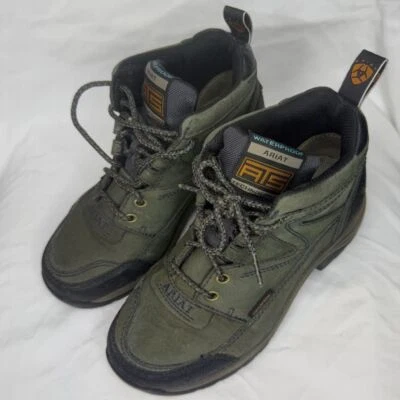 Ariat  Womens Terrain Waterproof Hiking Boots Outdoor Olive Green Size 5.5B - Image 1 of 4