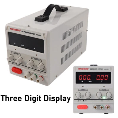 DC Power Supply Adjustable Digital Precision Variable Lab Testing 0-60V 0-10A - Image 1 of 4