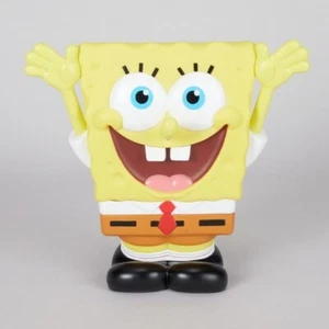 Pantalones cuadrados Nickelodeon Bob Esponja 8" banco roto moneda moldeada alcancía salvavidas - Imagen 1 de 6