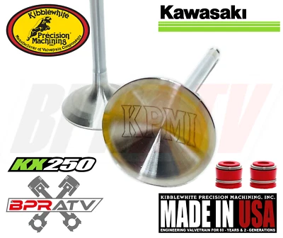 04-16 Kawasaki KX250F KX 250F OEM ремонт головки впускные клапаны Kibblewhite уплотнения KPMI - Изображение 1 из 4