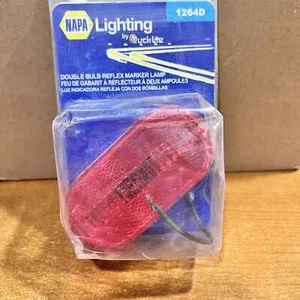 VINTAGE NAPA Lighting-1264D Marker Light Red - Picture 1 of 7