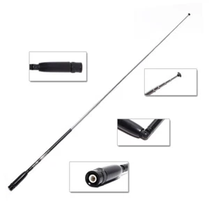SRH789 BNC 95-1100MHz Wide Band Foldable Telescopic Antenna for ICOM Kenwood - Zdjęcie 1 z 7