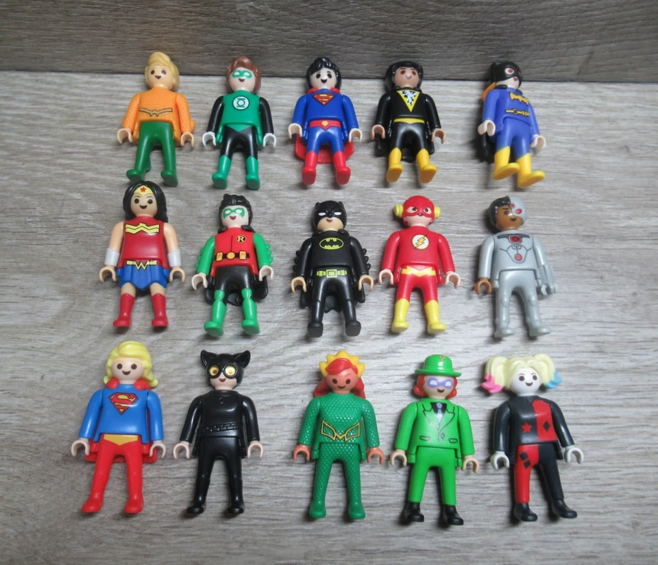 Playmobil Various Ü Egg Figures | Marvel | DC Super Heroes to Choose From - Image 1 of 1