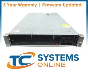 HP DL380 G9 8SFF 64 Go 24 cœurs = 2 x 2680v3 2,5 GHz 3 x 600 Go 12 G SAS P440ar - Photo 1/2