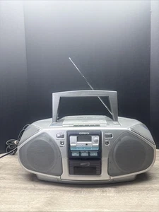 Aiwa CSD-FD81U CD Stereo Radio ohne Fernbedienung, getestet; bitte Beschreibung lesen - Bild 1 von 7