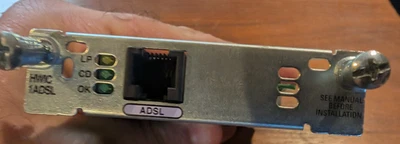 CISCO HWIC-1ADSL 1-Port High Speed ADSL WAN Interface Card ADSL HWIC 1ADSL - Image 1 of 2